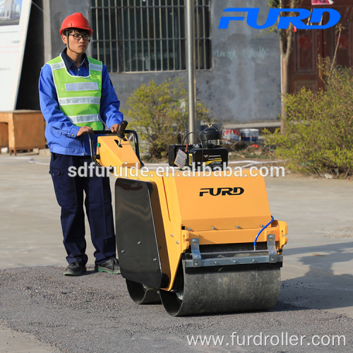 Asphalt Vibratory Baby Hand Road Roller Compactor (FYLJ-S600C)